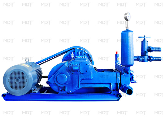 MDT450-8 Pompa Lumpur Pengeboran Tiga Silinder Pompa Lumpur Horisontal 37kw