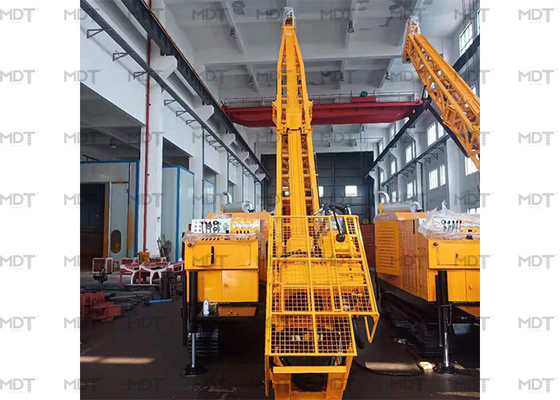 Rig Pengeboran Inti Berlian Kedalaman 600m Struktur Sederhana Kecepatan Tinggi