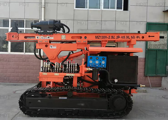 Rig Pengeboran Perayap Hidraulik Kedalaman 100m Teknik Mesin