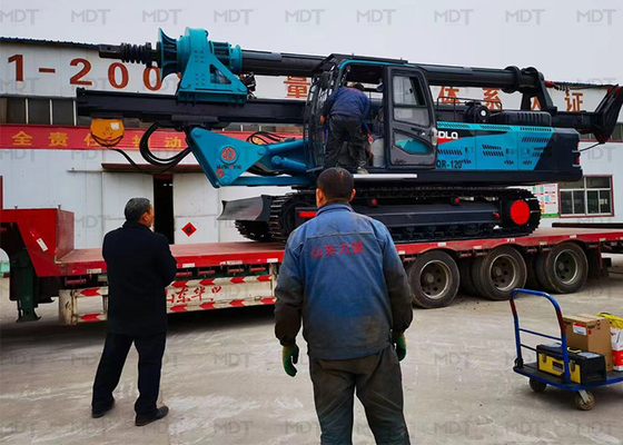 1600mm Lubang Bored Pile Drilling Machine Mesin Piling Hidrolik Serbaguna