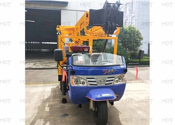 Rig Pengeboran Batu Hidraulik Bersertifikat ISO9001 Diameter 75mm