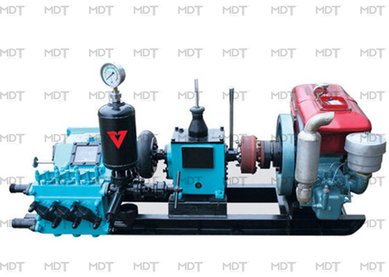 Pompa Lumpur Pengeboran Reciprocating Horisontal 1500r / Min Untuk Investigasi Tanah