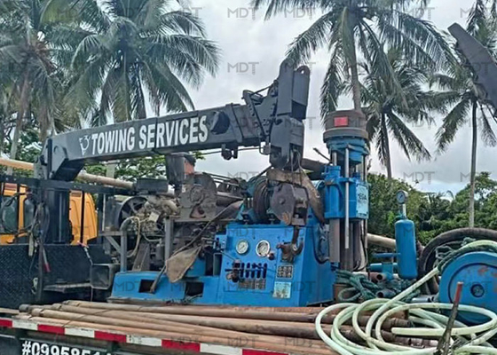 Rig Pengeboran Spindle 20KW 200m Dalam 300mm