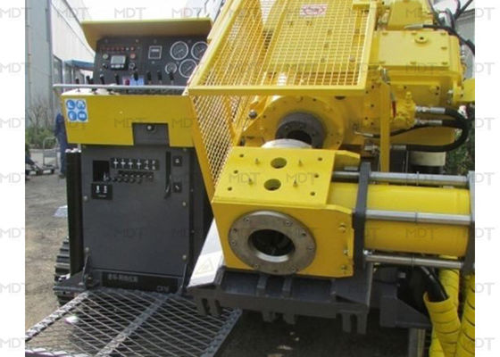 Kualitas  1250m Depth 1800rpm Core Drilling Rig Portable Water Well Drilling Rig pabrik