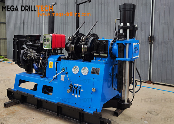 Rig Pengeboran Pengujian Tanah Sudut Pengeboran Maksimum 90° 2.2KW