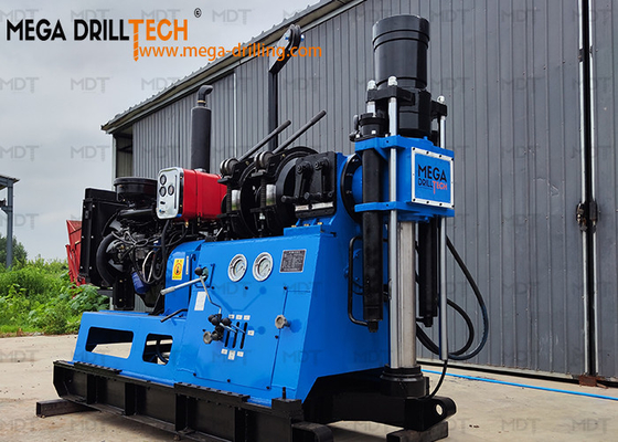 Rig Pengeboran Pengujian Tanah Listrik 2.2KW dengan Diameter Pengeboran 100-200mm