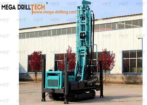 Rig Pengeboran Hidrolik Crawler Kedalaman 280m Untuk Rig Pengeboran Perayap Sumur Air