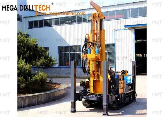 MDT300 Crawler Borehole Drilling Rig Rig Pengeboran Sumur 300 Meter Kuat
