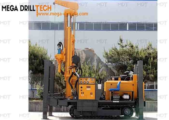 MDT300 Crawler Borehole Drilling Rig Rig Pengeboran Sumur 300 Meter Kuat