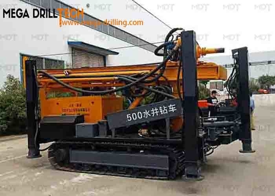 Mesin Rig Pengeboran Sumur Air 500m Dth Mesin Bor MDT500