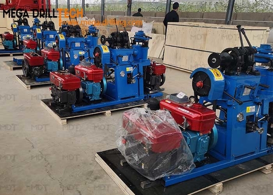 30m-50m Rig Pengeboran Portabel Kecil Untuk Pengeboran Ransel Pengeboran Gunung