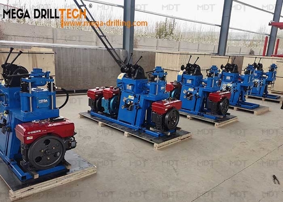 30m-50m Rig Pengeboran Portabel Kecil Untuk Pengeboran Ransel Pengeboran Gunung