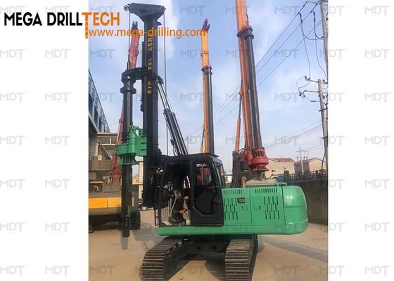 20m Bore Pipe Micropile Drilling Machine 88KW/2400r/min