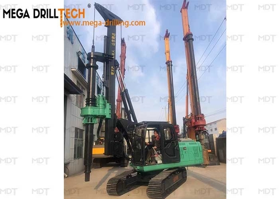 20m Bore Pipe Micropile Drilling Machine 88KW/2400r/min