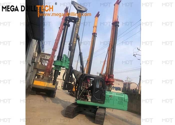 20m Full Hydraulic Crawler Bored Pile Drilling Machine Micro Pile