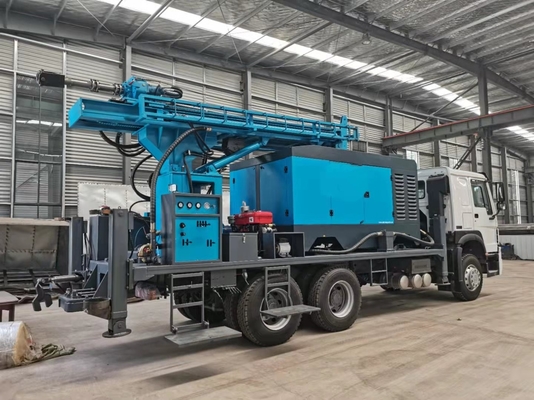 Truk dipasang Air Well Boring Rig Untuk Dijual