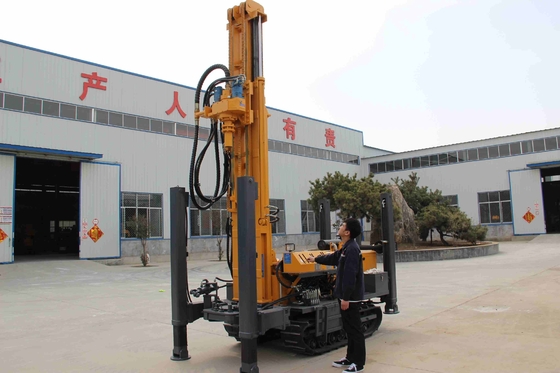 Mesin Pengeboran Air Bermotor Dua 100-200 Meter Mesin Pengeboran Air Dalam Untuk Dijual