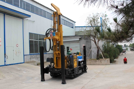Pneumatic Rotary Water Well Drilling Rig Self-Propelled