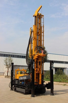 Rotary Hydraulic Water Well Drilling Rig 92KW
