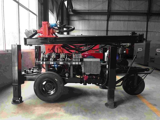 Pertanian Pengeboran sumur air kecil dengan kecepatan pengeboran yang cepat