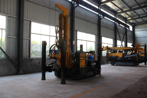 Kotak Gear Casting Terintegrasi Rig Pengeboran Sumur Air Komersial Dengan Mesin Yuchai