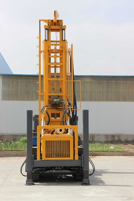 Rumah tangga Hydraulic Crawler Air Well Pengeboran Rig Multifungsi