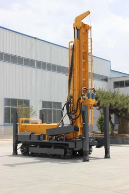 Rumah tangga Hydraulic Crawler Air Well Pengeboran Rig Multifungsi