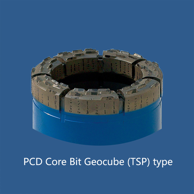 Pengeboran Geoteknik Bit Inti Berlian Diresapi Bit Inti PCD