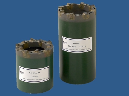 150mm Tungsten Carbide Core Drill Bits Penggunaan Investigasi Tanah