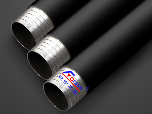 Batang Pengeboran Diameter 90mm HQ Batang Bor Warna Hitam Banyak Digunakan