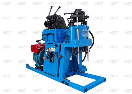 110m Bore Portable Spindle Drilling Rig Kecepatan Tinggi 578 R/Min
