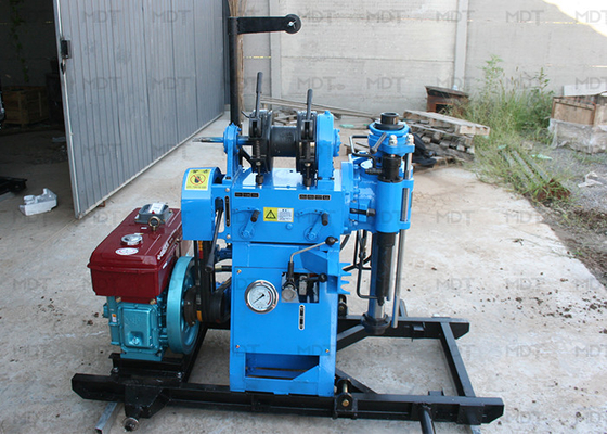 Rotary dan Percussion Geo-engineering Mesin Pengeboran Rig Untuk Uji Tanah &amp; Survei