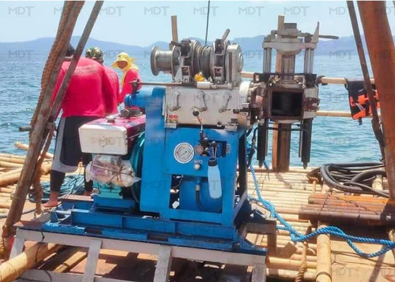 Rig Pengeboran Spindle Mesin Diesel Diameter 300mm Banyak Digunakan