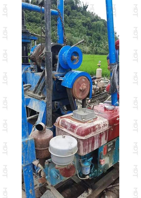 Mesin Pengeboran Lubang Bor Portabel Kedalaman 150m