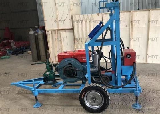 kompresor mesin rig pengeboran sumur air portabel untuk pengeboran sumur air harga mesin bor sumur bor hidrolik