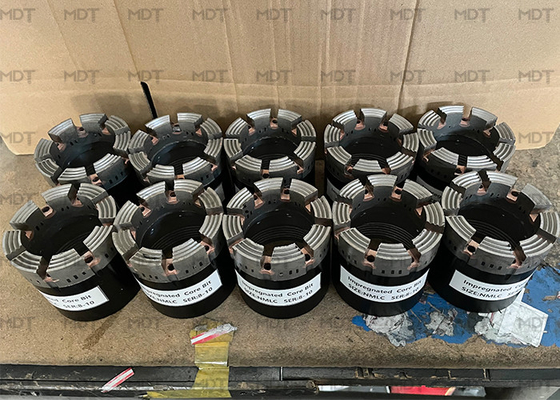 Standar ISO9001 NMLC BMLC NMLC HMLC Diresapi Bit Inti Berlian Untuk Granit