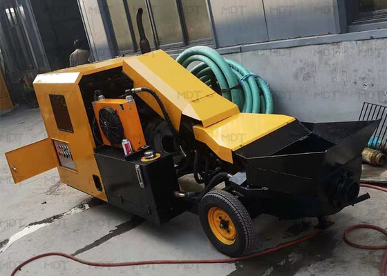 380V Kuning Universal Mesin Pengaduk Beton Standar ISO9001