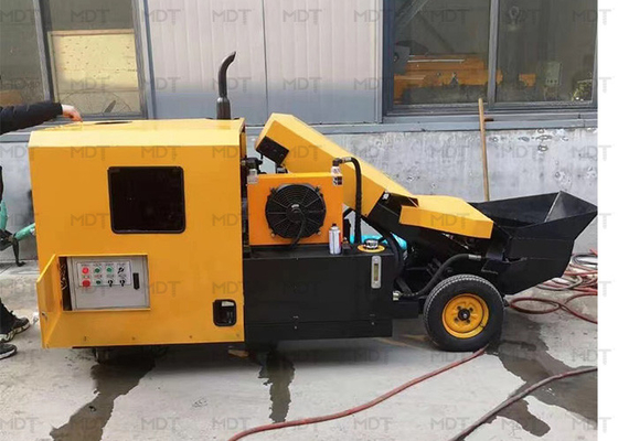 380V Kuning Universal Mesin Pengaduk Beton Standar ISO9001