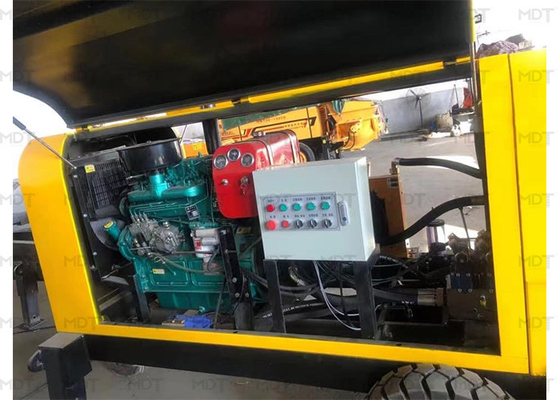 15m³ / H Trailer Mounted Concrete Grouting Pump MEGA DRILLTECH