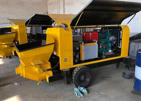 15m³ / H Trailer Mounted Concrete Grouting Pump MEGA DRILLTECH