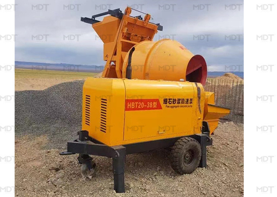 15m³ / H Trailer Mounted Concrete Grouting Pump MEGA DRILLTECH