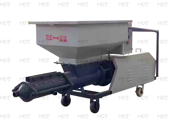 5.5KW Pompa Grouting Semen Pneumatik Ringan Volume Kecil