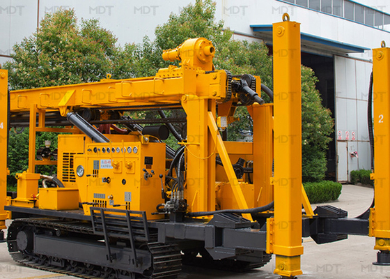 Rig Pengeboran Perayap Hidraulik MDT 5 400m Mesin Pengeboran Sumur Dalam