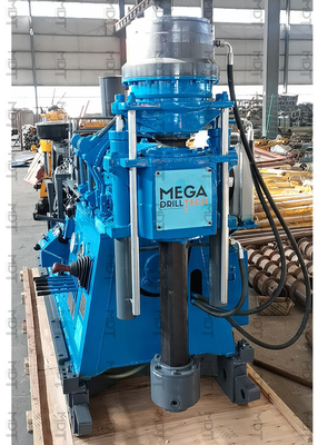 Rig Pengeboran Spindle Kapasitas 40KN Kedalaman 100m 250m 300m 600m