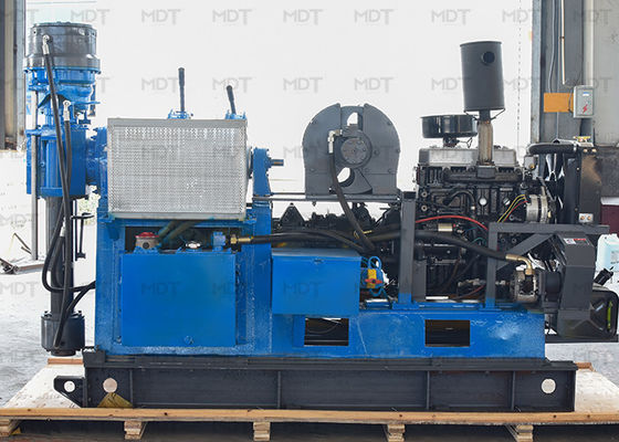 Kapasitas 60KN Rig Pengeboran Inti Portabel 60mm Batang Pengeboran
