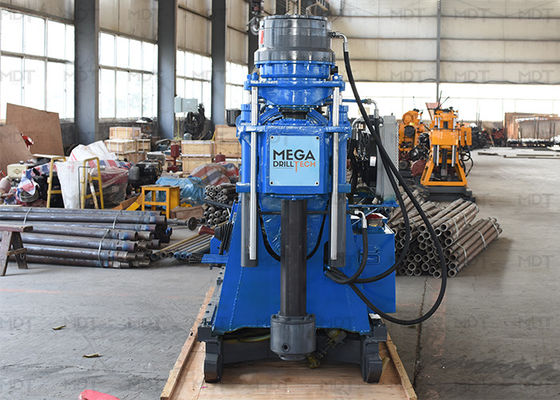 Kapasitas 60KN Rig Pengeboran Inti Portabel 60mm Batang Pengeboran