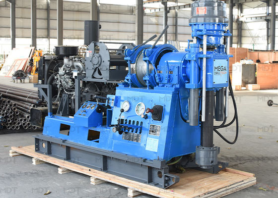 Kapasitas 60KN Rig Pengeboran Inti Portabel 60mm Batang Pengeboran