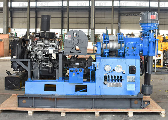 Kapasitas 60KN Rig Pengeboran Inti Portabel 60mm Batang Pengeboran