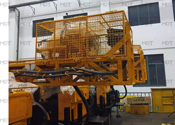 Rig Pengeboran Inti Berlian Kedalaman 600m Struktur Sederhana Kecepatan Tinggi