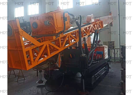 Penambangan Eksplorasi Mesin Hidrolik Piling Roda Jenis Baja